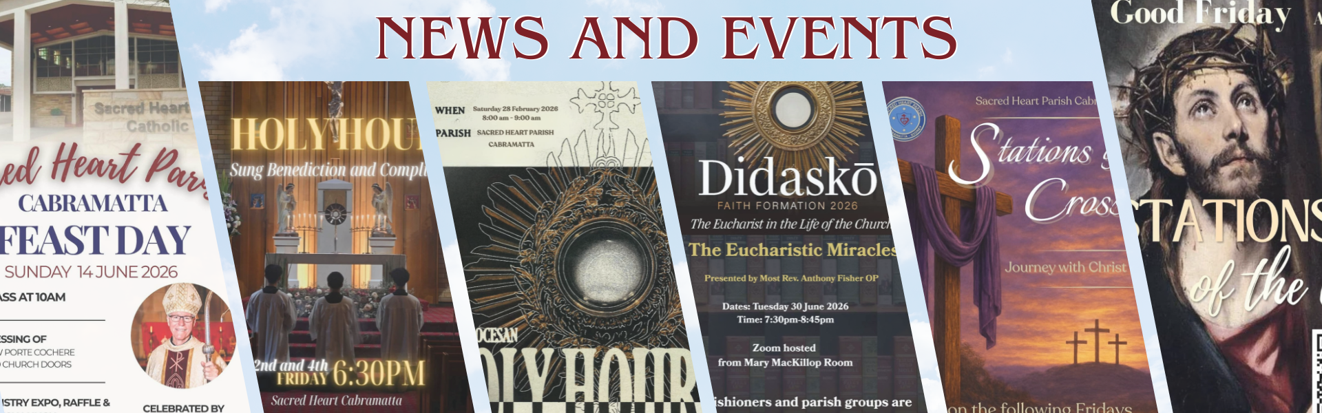 News and Events Banner