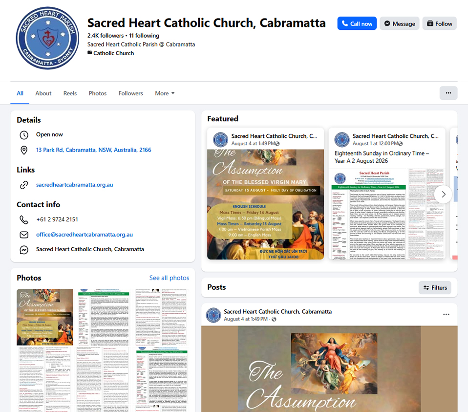 facebook profile