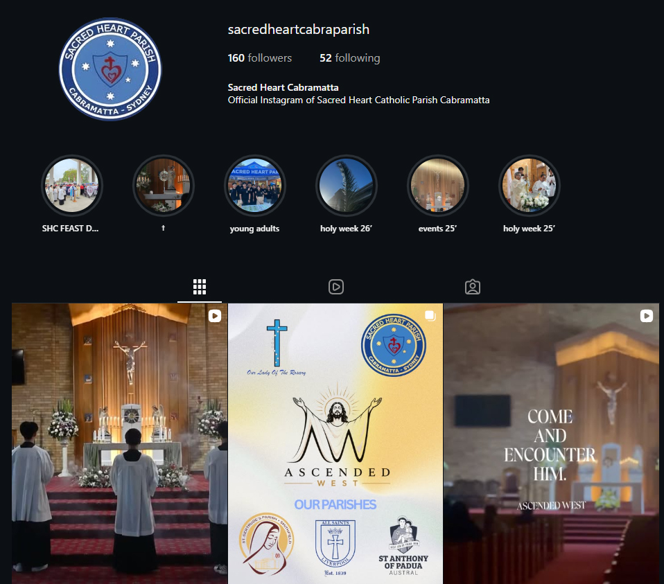 instagram profile